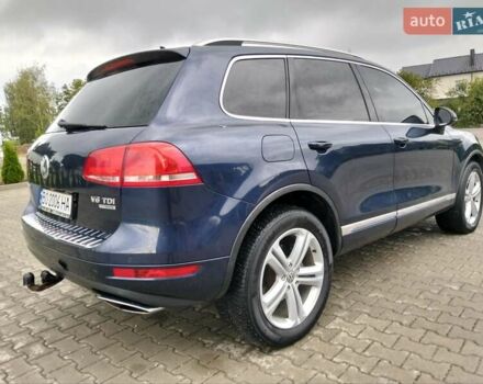 Синий Фольксваген Туарег, объемом двигателя 2.97 л и пробегом 317 тыс. км за 18000 $, фото 2 на Automoto.ua