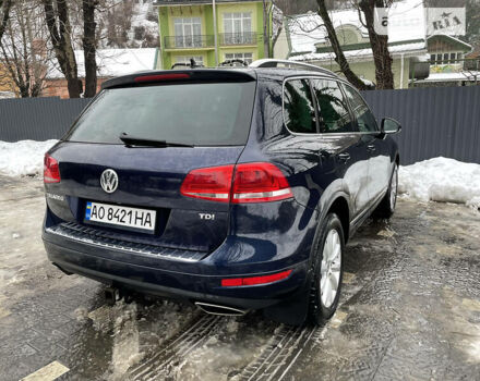 Синий Фольксваген Туарег, объемом двигателя 3 л и пробегом 201 тыс. км за 15500 $, фото 8 на Automoto.ua
