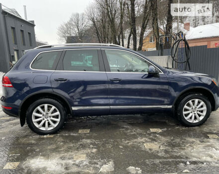 Синий Фольксваген Туарег, объемом двигателя 3 л и пробегом 201 тыс. км за 15500 $, фото 6 на Automoto.ua