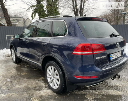 Синий Фольксваген Туарег, объемом двигателя 3 л и пробегом 201 тыс. км за 15500 $, фото 1 на Automoto.ua