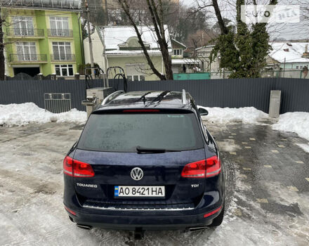 Синий Фольксваген Туарег, объемом двигателя 3 л и пробегом 201 тыс. км за 15500 $, фото 11 на Automoto.ua