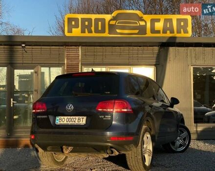 Синий Фольксваген Туарег, объемом двигателя 2.97 л и пробегом 370 тыс. км за 14600 $, фото 4 на Automoto.ua