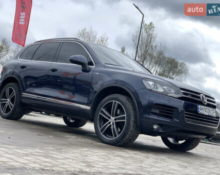 Синий Фольксваген Туарег, объемом двигателя 3 л и пробегом 210 тыс. км за 20999 $, фото 5 на Automoto.ua