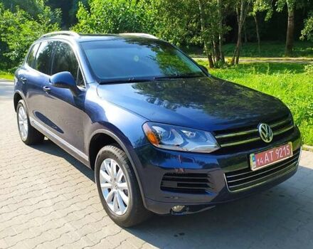 Синий Фольксваген Туарег, объемом двигателя 3 л и пробегом 195 тыс. км за 21000 $, фото 38 на Automoto.ua