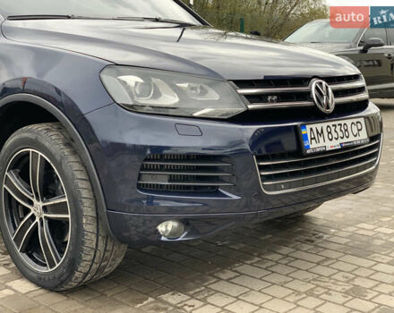 Синий Фольксваген Туарег, объемом двигателя 3 л и пробегом 210 тыс. км за 20999 $, фото 7 на Automoto.ua