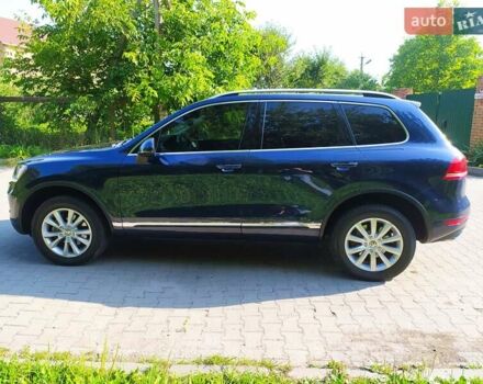 Синий Фольксваген Туарег, объемом двигателя 3 л и пробегом 195 тыс. км за 21000 $, фото 53 на Automoto.ua