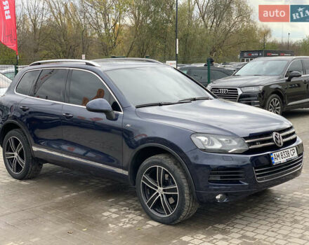 Синий Фольксваген Туарег, объемом двигателя 3 л и пробегом 210 тыс. км за 20999 $, фото 6 на Automoto.ua