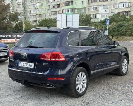 Синий Фольксваген Туарег, объемом двигателя 3 л и пробегом 198 тыс. км за 18000 $, фото 3 на Automoto.ua