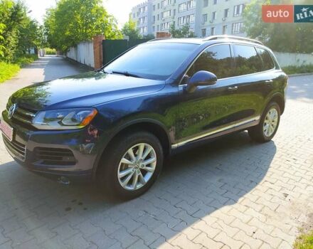 Синий Фольксваген Туарег, объемом двигателя 3 л и пробегом 195 тыс. км за 21000 $, фото 31 на Automoto.ua