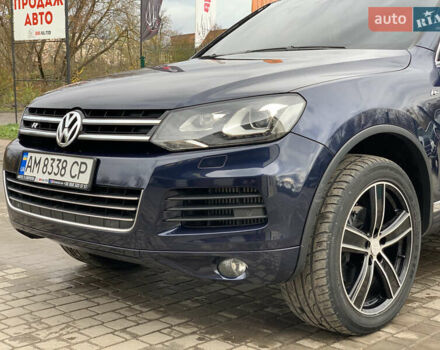 Синий Фольксваген Туарег, объемом двигателя 3 л и пробегом 210 тыс. км за 20999 $, фото 10 на Automoto.ua