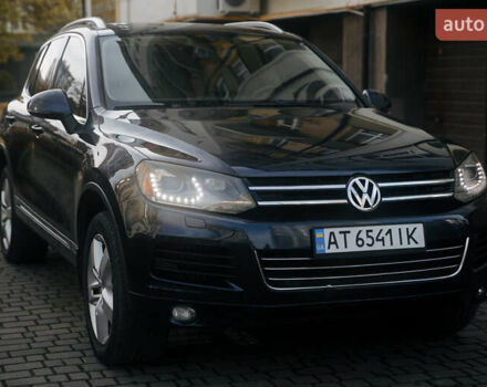 Синий Фольксваген Туарег, объемом двигателя 2.97 л и пробегом 241 тыс. км за 16500 $, фото 3 на Automoto.ua
