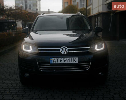 Синий Фольксваген Туарег, объемом двигателя 2.97 л и пробегом 241 тыс. км за 16500 $, фото 1 на Automoto.ua