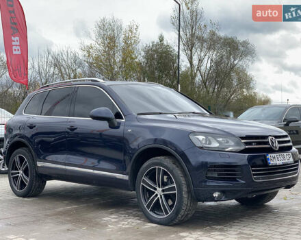 Синий Фольксваген Туарег, объемом двигателя 3 л и пробегом 210 тыс. км за 20999 $, фото 4 на Automoto.ua
