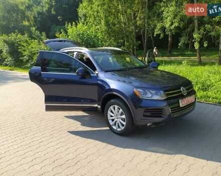 Синий Фольксваген Туарег, объемом двигателя 3 л и пробегом 195 тыс. км за 21000 $, фото 69 на Automoto.ua