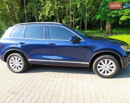 Синий Фольксваген Туарег, объемом двигателя 3 л и пробегом 195 тыс. км за 21000 $, фото 46 на Automoto.ua