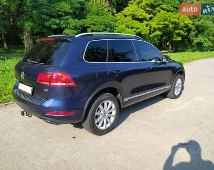 Синий Фольксваген Туарег, объемом двигателя 3 л и пробегом 195 тыс. км за 21000 $, фото 39 на Automoto.ua