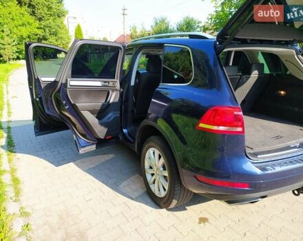 Синий Фольксваген Туарег, объемом двигателя 3 л и пробегом 195 тыс. км за 21000 $, фото 7 на Automoto.ua