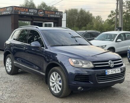 Синий Фольксваген Туарег, объемом двигателя 3 л и пробегом 198 тыс. км за 18000 $, фото 1 на Automoto.ua