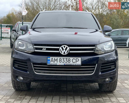 Синий Фольксваген Туарег, объемом двигателя 3 л и пробегом 210 тыс. км за 20999 $, фото 3 на Automoto.ua