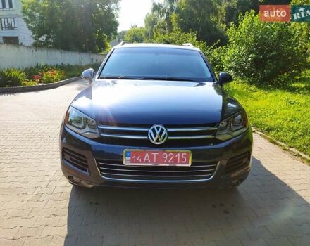 Синий Фольксваген Туарег, объемом двигателя 3 л и пробегом 195 тыс. км за 21000 $, фото 29 на Automoto.ua
