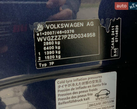 Синий Фольксваген Туарег, объемом двигателя 3 л и пробегом 210 тыс. км за 20999 $, фото 62 на Automoto.ua