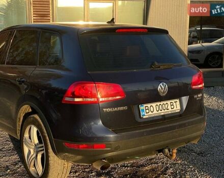 Синий Фольксваген Туарег, объемом двигателя 2.97 л и пробегом 370 тыс. км за 14600 $, фото 3 на Automoto.ua