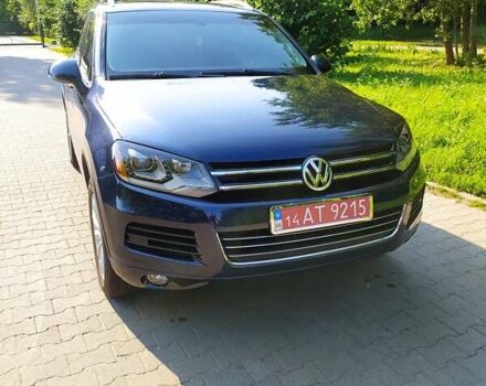 Синий Фольксваген Туарег, объемом двигателя 3 л и пробегом 195 тыс. км за 21000 $, фото 44 на Automoto.ua