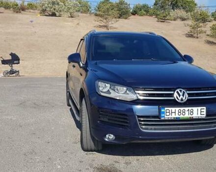 Синий Фольксваген Туарег, объемом двигателя 2.97 л и пробегом 325 тыс. км за 21500 $, фото 7 на Automoto.ua