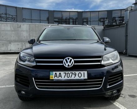 Синій Фольксваген Туарег, об'ємом двигуна 3 л та пробігом 192 тис. км за 21500 $, фото 1 на Automoto.ua