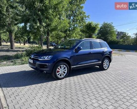 Синий Фольксваген Туарег, объемом двигателя 2.97 л и пробегом 374 тыс. км за 18900 $, фото 4 на Automoto.ua