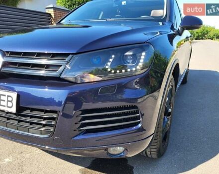 Синий Фольксваген Туарег, объемом двигателя 2.97 л и пробегом 221 тыс. км за 21400 $, фото 4 на Automoto.ua