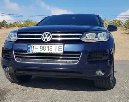 Синий Фольксваген Туарег, объемом двигателя 2.97 л и пробегом 325 тыс. км за 21500 $, фото 18 на Automoto.ua