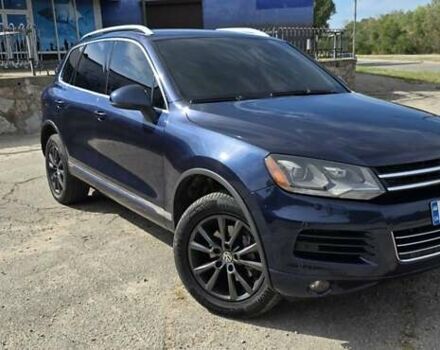 Синий Фольксваген Туарег, объемом двигателя 3 л и пробегом 214 тыс. км за 17900 $, фото 4 на Automoto.ua