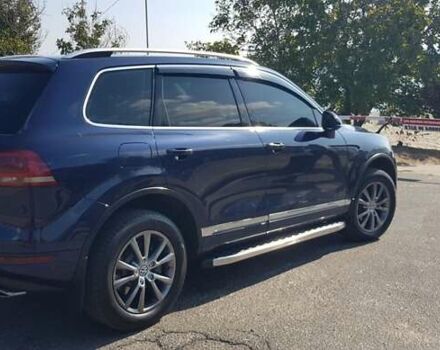 Синий Фольксваген Туарег, объемом двигателя 2.97 л и пробегом 325 тыс. км за 21500 $, фото 2 на Automoto.ua