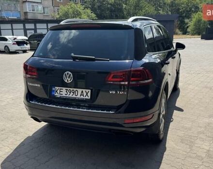 Синій Фольксваген Туарег, об'ємом двигуна 2.97 л та пробігом 209 тис. км за 22000 $, фото 4 на Automoto.ua
