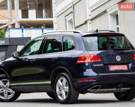 Синий Фольксваген Туарег, объемом двигателя 3 л и пробегом 211 тыс. км за 15700 $, фото 4 на Automoto.ua