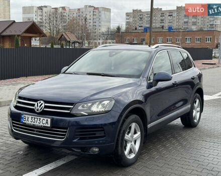 Синий Фольксваген Туарег, объемом двигателя 2.97 л и пробегом 300 тыс. км за 21900 $, фото 1 на Automoto.ua