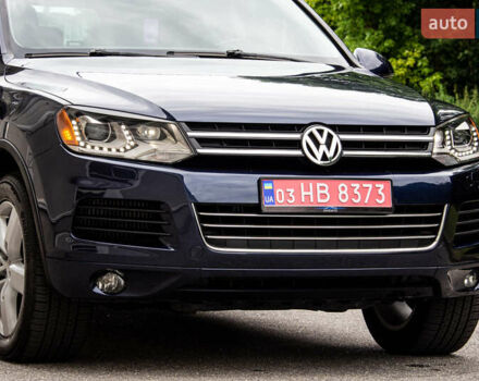 Синий Фольксваген Туарег, объемом двигателя 3 л и пробегом 211 тыс. км за 15700 $, фото 11 на Automoto.ua