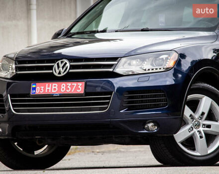 Синий Фольксваген Туарег, объемом двигателя 3 л и пробегом 211 тыс. км за 15700 $, фото 16 на Automoto.ua