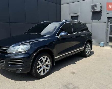 Синій Фольксваген Туарег, об'ємом двигуна 2.97 л та пробігом 209 тис. км за 22000 $, фото 2 на Automoto.ua