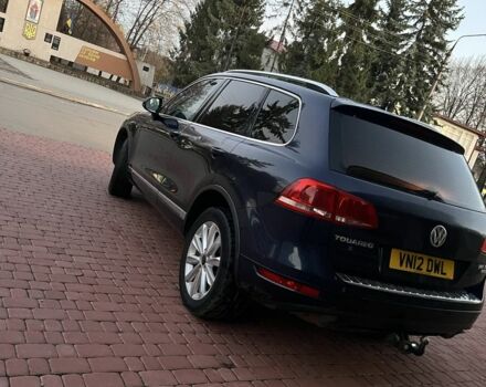 Синий Фольксваген Туарег, объемом двигателя 3 л и пробегом 150 тыс. км за 8595 $, фото 3 на Automoto.ua