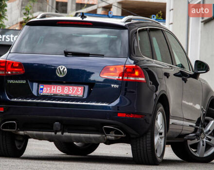 Синий Фольксваген Туарег, объемом двигателя 3 л и пробегом 211 тыс. км за 15700 $, фото 6 на Automoto.ua