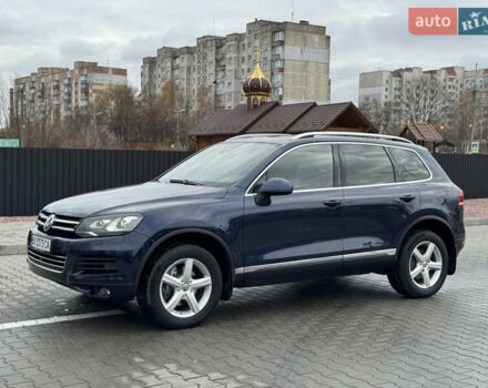 Синий Фольксваген Туарег, объемом двигателя 2.97 л и пробегом 300 тыс. км за 21900 $, фото 2 на Automoto.ua