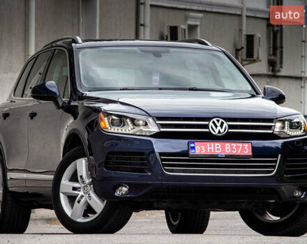 Синий Фольксваген Туарег, объемом двигателя 3 л и пробегом 211 тыс. км за 15700 $, фото 13 на Automoto.ua