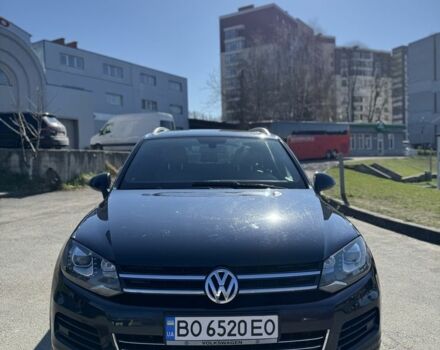 Синий Фольксваген Туарег, объемом двигателя 3 л и пробегом 250 тыс. км за 18999 $, фото 2 на Automoto.ua