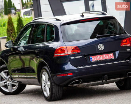 Синий Фольксваген Туарег, объемом двигателя 3 л и пробегом 211 тыс. км за 15700 $, фото 12 на Automoto.ua