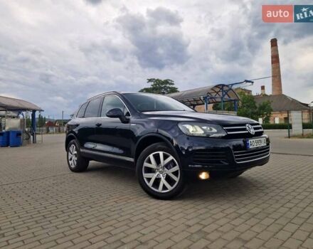 Синий Фольксваген Туарег, объемом двигателя 2.97 л и пробегом 310 тыс. км за 17400 $, фото 1 на Automoto.ua