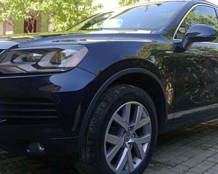 Синий Фольксваген Туарег, объемом двигателя 2.97 л и пробегом 320 тыс. км за 21500 $, фото 2 на Automoto.ua