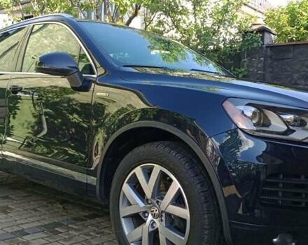 Синий Фольксваген Туарег, объемом двигателя 2.97 л и пробегом 320 тыс. км за 21500 $, фото 1 на Automoto.ua