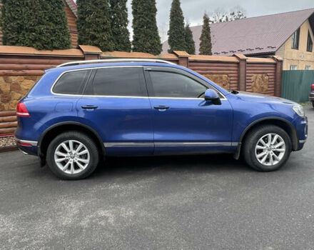 Синий Фольксваген Туарег, объемом двигателя 2.97 л и пробегом 190 тыс. км за 24800 $, фото 3 на Automoto.ua